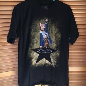 “Catmilton” Hamilton Parody shirt, unisex adult